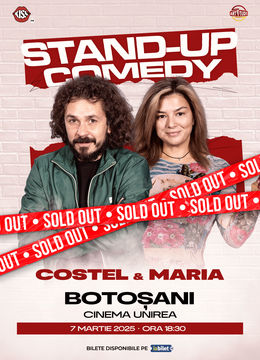 Botosani: Costel și Maria Popovici - Stand Up Comedy Show 1