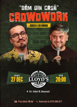 Dam din Casa - Show de crowdwork cu Mincu şi Edi Rădoiiu