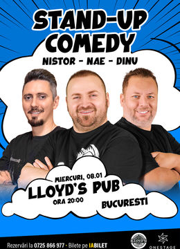 Stand-up cu Nae Nicolae, Bogdan Nistor si Gabriel Dinu