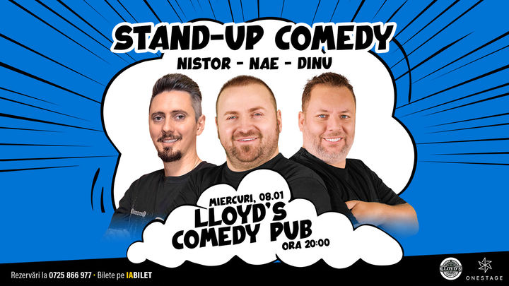 Stand-up cu Nae Nicolae, Bogdan Nistor si Gabriel Dinu