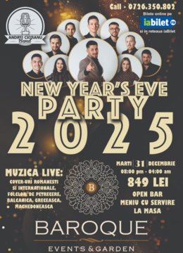 New Year’s Eve Party – Revelion 2025