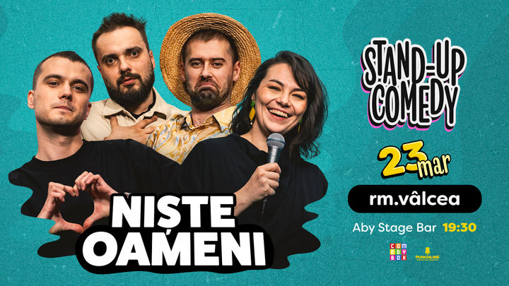 Vâlcea: Stand-up Comedy cu Mirică, Luiza, Mitran și Virgil | Niște Oameni