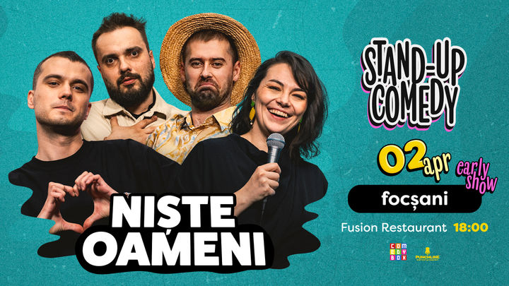 Focșani: Stand-up Comedy cu Mirică, Luiza, Mitran și Virgil | Niște Oameni Early Show