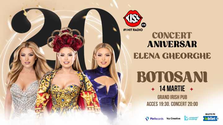 Botosani:Concert Aniversar Elena Gheorghe