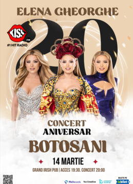 Botosani:Concert Aniversar Elena Gheorghe