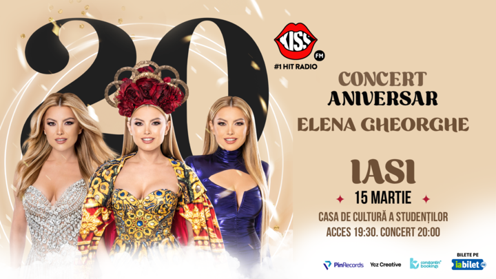 Iasi: Concert Aniversar Elena Gheorghe