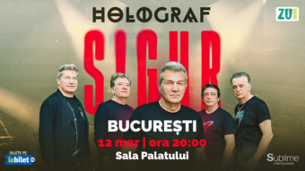 HOLOGRAF - “SIGUR" @ Sala Palatului