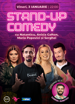 The Fool:  Stand-up comedy cu Natanticu, Maria Popovici, Anisia și Serghei