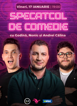 The Fool:  Stand-up comedy cu Godină, Bogdan Nonic și Andrei Călina