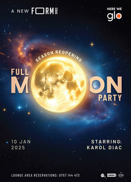 2025 FORM Space Reopening: FULL MOON PARTY