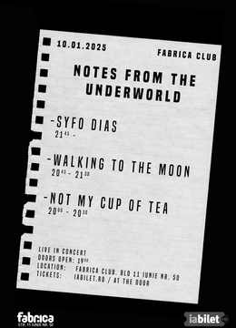 Notes from the Underworld