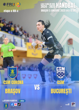 Brasov: Handbal CSM Corona Brasov - CSM Bucuresti