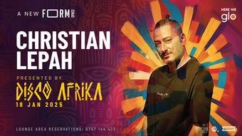 Disco Afrika presents: Christian Leppah at FORM Space!