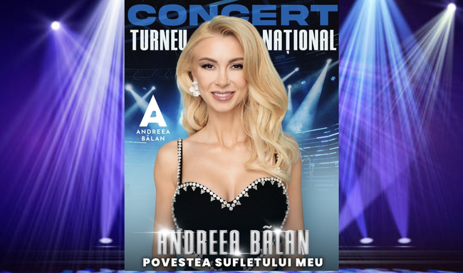 Turneu National Andreea Balan - Povestea Sufletului meu