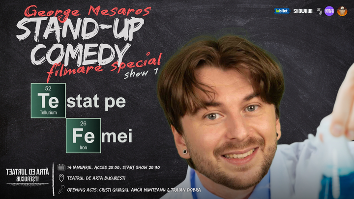 Stand-up Comedy "Testat pe femei" Filmare Special George Mesaros (SHOW1)