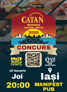 Iasi: Concurs de Catan @ Board Games Events