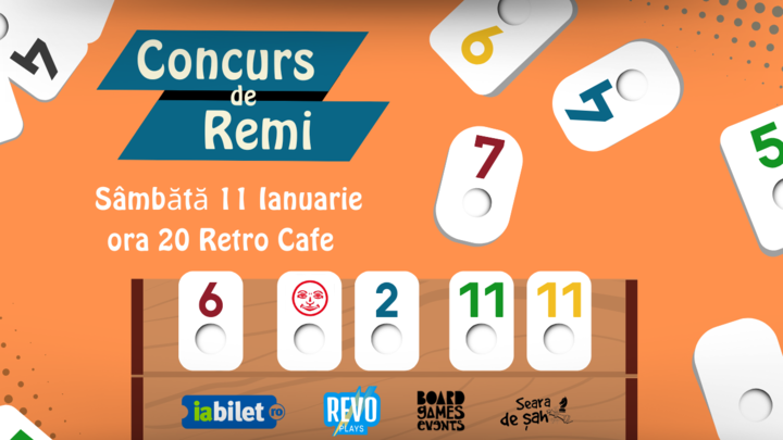 Iasi: Concurs de Remi Etalat @ Board Games Events