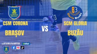 Brasov: Handbal CSM Corona Brasov - SCM Gloria Buzău