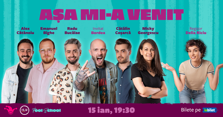 The Fool: Așa mi-a venit! | Show de comedie on the spot