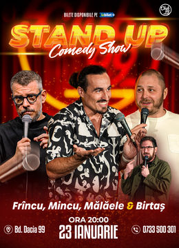 Stand up Comedy cu Frînculescu, Mincu, Mălăele - Birtaș la Club 99