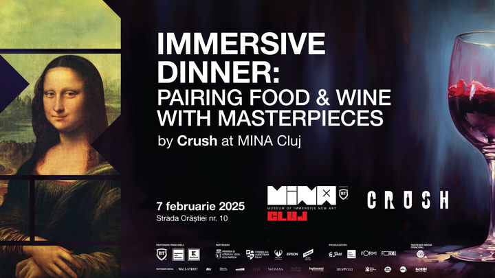 Immersive Dinner: Pairing food & wine w/ masterpieces