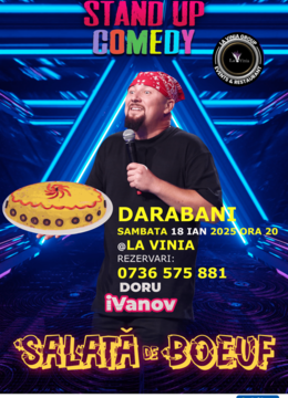 Darabani: Stand up comedy cu iVanov