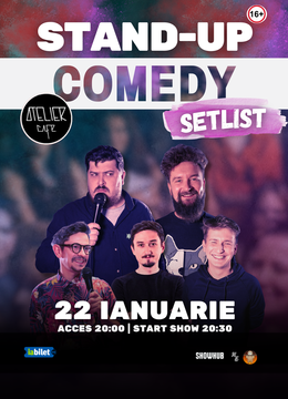 Cluj-Napoca: Comedy Show "SETLIST"