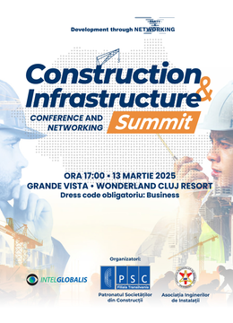 Cluj-Napoca: Construction & Infrastructure Summit – Conference & Networking