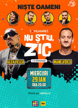 FILMARE Nu știu, zic! - 2 episoade la Club 99