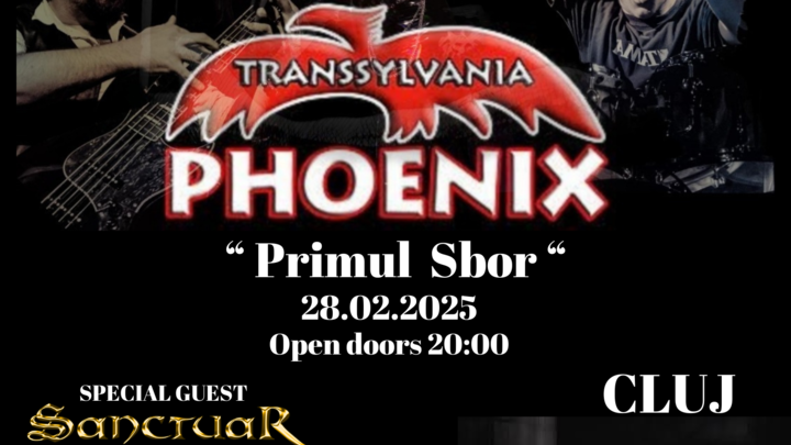 Cluj-Napoca: Concert Phoenix - Primul Sbor (opening act: Sanctuar)