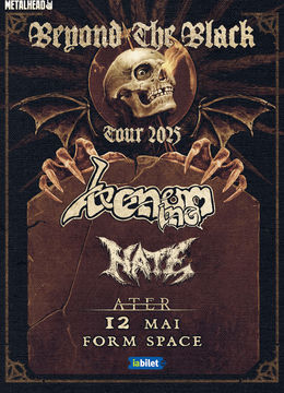 Cluj-Napoca: VENOM INC + HATE + ATER la FORM SPACE