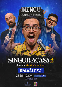 Râmnicu Vâlcea: Stand-up Comedy cu Mincu, Banciu și Edi Rădoiu