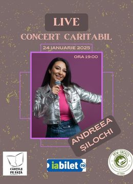 Cluj-Napoca: Concert caritabil Andreea Şilochi