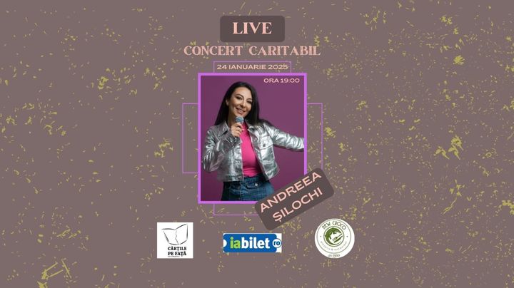 Cluj-Napoca: Concert caritabil Andreea Şilochi