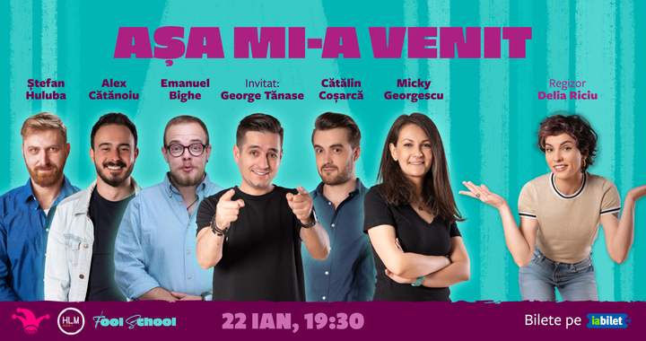 The Fool: Așa mi-a venit! | Show de comedie on the spot