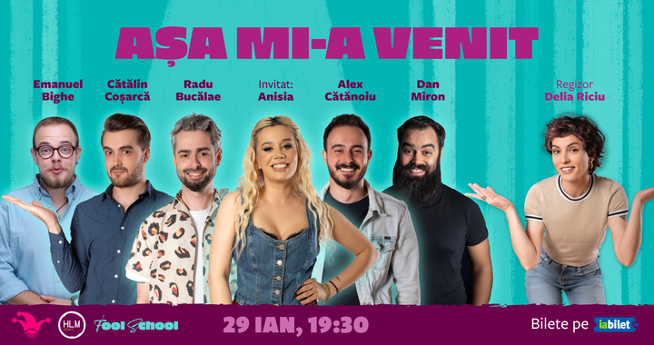 The Fool: Așa mi-a venit! | Show de comedie on the spot