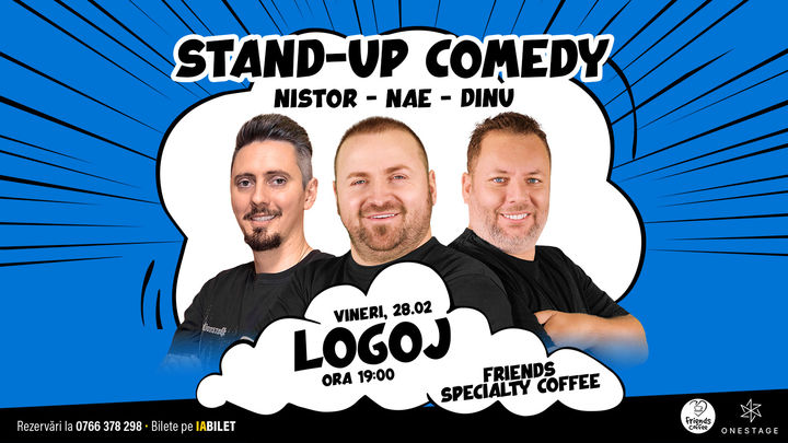 Lugoj: Stand-up cu Nae Nicolae, Bogdan Nistor si Gabriel Dinu