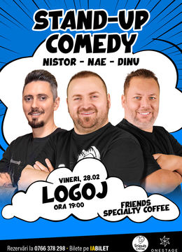 Lugoj: Stand-up cu Nae Nicolae, Bogdan Nistor si Gabriel Dinu