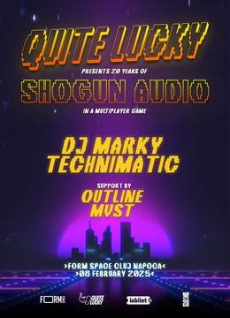 Quite Lucky 015 // 20 Years of Shogun Audio at FORM Space