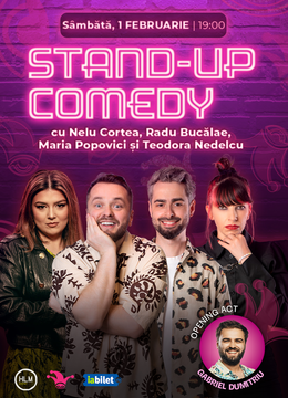 The Fool:  Stand-up comedy cu Nelu Cortea, Maria Popovici, Radu Bucălae și Teodora Nedelcu