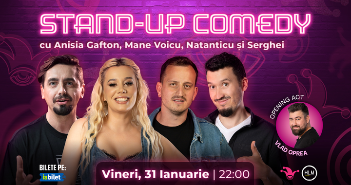 The Fool:  Stand-up comedy cu Natanticu, Mane Voicu, Anisia și Serghei