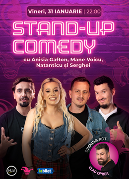 The Fool:  Stand-up comedy cu Natanticu, Mane Voicu, Anisia și Serghei