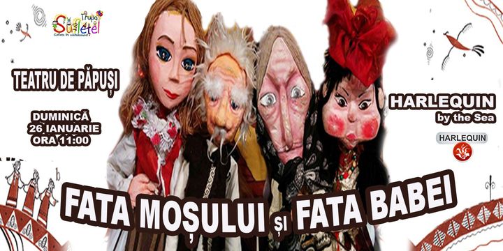 Mamaia : Fata moșului și Fata Babei- teatru de păpuși