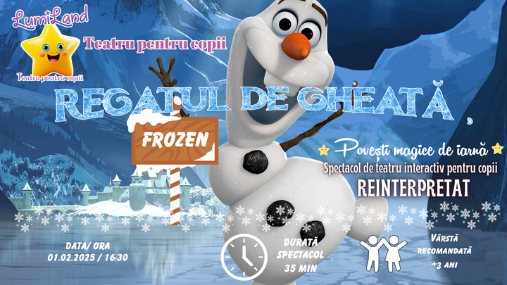 Frozen: Regatul de Gheață" - O Aventură Plină de Magie și Prietenie!