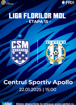 Liga Florilor MOL, Etapa 15: CSM București vs CSM Slatina