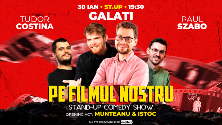 Galati: Stand-Up Comedy cu Szabo si Costina