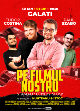 Galati: Stand-Up Comedy cu Szabo si Costina