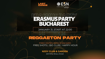 LAST DANCE Reggaeton Party - Erasmus Party