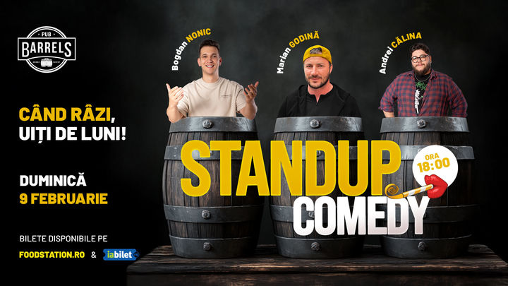 Constanța: Când razi, uiți de luni - Stand-up Comedy