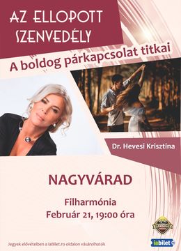 Oradea: Dr Hevesi Krisztina - Az ellopott szenvedély